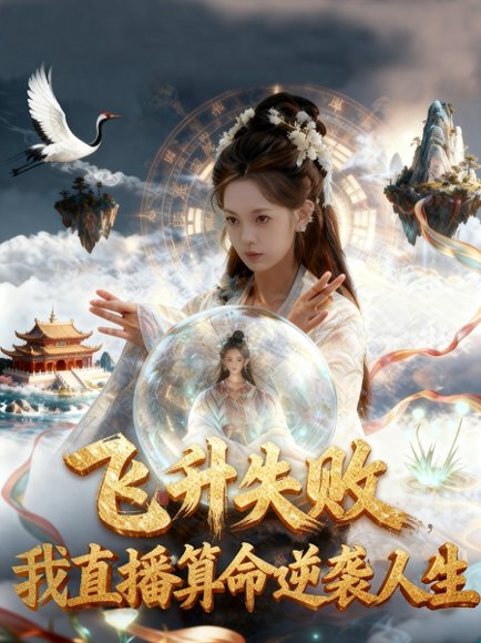 飞升失败我直播算命逆袭人生&飞升失败我直播算命爆火了（70集）柳颖&戴金麟 高清完整版